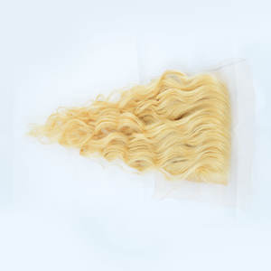 Paquetes de trama de cabello indio de caída cero y cierres frontales Vendedores de Rubia rusa y ceniza Producto de cabello humano de alta calidad - Product Image 5