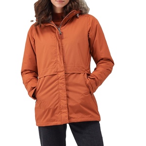 Parka longue d'automne unisexe pour homme, manteau chaud en peluche avec capuche, col montant, en toile 100% coton, rembourré, coupe-vent, réversible et respirant - Product Image 1