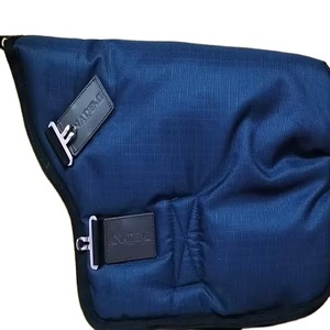 Directo de la fábrica de Kanpur India Alfombra de caballo en miniatura de alta calidad con logotipo bordado Manta de equitación de invierno con forro de nailon - Product Image 1