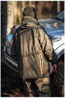 Veste de chasse en tissu polyester doux, imperméable et respirant, vente en gros