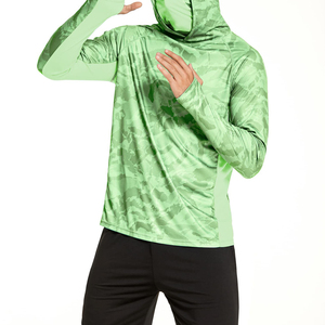 Chemise de pêche en camouflage pour l'extérieur, multi-poches, respirante, vêtements de camouflage, coupe-vent et protection solaire, sweat-shirts de chasse en camouflage - Product Image 2