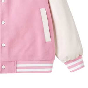 Chaqueta Universitaria Clásica con Capucha, Estilo Letterman, Resistente al Viento, Ecológica, Chaqueta de Béisbol con Bordado Personalizado para Equipos - Product Image 2