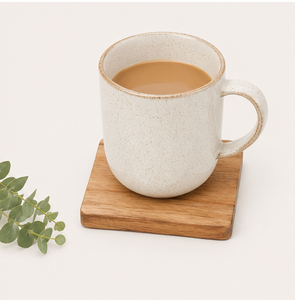 Handcrafted Square Wooden <b>Coasters</b> Set Premium Natural Walnut Wood <b>Drink</b> <b>Coaster</b> Eco-Friendly Heat-Resistant Table Pads On Sale - Product Image 6