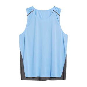 <b>Men</b> Casual Oversized Tank Top High Quality Custom Made Eco-Friendly Breathable Polyester/Cotton Made in Pakistan - Product Image 4