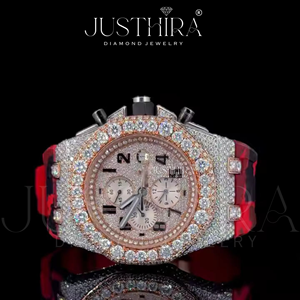 Reloj Mecánico de Acero Inoxidable para Hombre, con Diamantes Cultivados en Laboratorio VVS, Resistente al Agua, Diseño de Moda, Más Vendido - Product Image 2