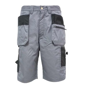 Pantalones Cortos de Seguridad de Invierno para Hombre, Estilo Vintage, Ecológicos, 100% Algodón, con Cinta Reflectante de Alta Visibilidad - Product Image 1