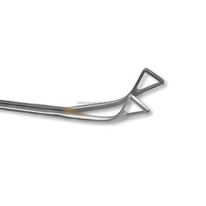 Pince courbée Duval de haute qualité pour thoracoscopie, instrument chirurgical de préhension pulmonaire pour VATS et MIS, Medtrust Surgical Wholesale OEM - Product Image 3