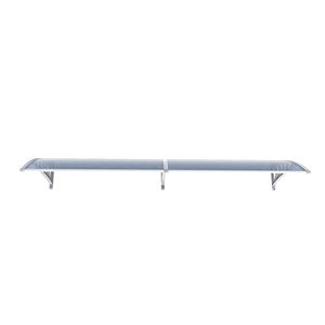 Tenda da Sole Grigia 38x80 Pollici per Finestra, Antivento, per Porta d'Ingresso, Veranda, Patio, Terrazza, Protezione da UV, Pioggia e Neve - Product Image 2