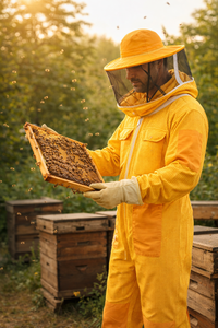 Combinaison de travail respirante antistatique, anti-piqûres d'abeilles, ensemble complet de protection contre les guêpes et les frelons - Product Image 6