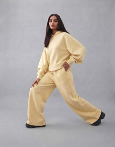 Survêtement large pour femme, coupe oversize, long, à capuche, style baggy, pour l'hiver - Product Image 2