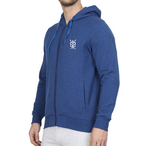 Último estilo, nueva llegada, sudaderas con cremallera para hombre de color sólido, algodón y poliéster, sudaderas con cremallera para hombre al por mayor - Product Image 2