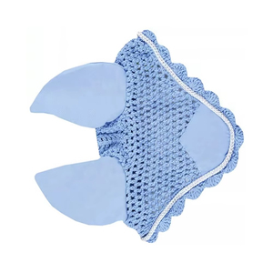 อุปกรณ์ขายส่ง ผ้าคลุมกันแมลงวันสำหรับม้า คุณภาพสูง ผ้าตาข่ายนุ่ม ปิดหูสำหรับขี่ม้า ผลิตภัณฑ์สำหรับขี่ม้าระดับมืออาชีพ - Product Image 6