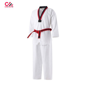 Uniforme de Taekwondo 2026 a Precio de Mayoreo, Venta Directa de Fábrica, Uniforme de Taekwondo Duradero Hecho de Algodón Personalizado con Personalización - Product Image 6