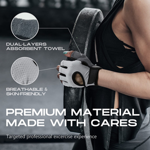 Guantes Deportivos Unisex para Levantamiento de Pesas y Entrenamiento de Fuerza, Antideslizantes, Ligeros, que Absorben la Humedad, para Gimnasio - Product Image 4