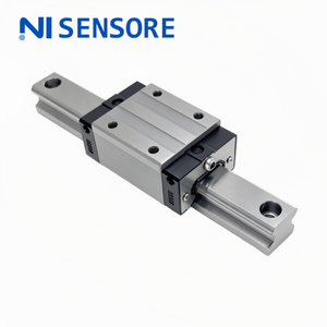 NISENSORE INOX HBS 25 CA Guía Lineal de Acero Inoxidable con Bloque Cuadrado y Rodamientos, Precisión Clase H - Product Image 3
