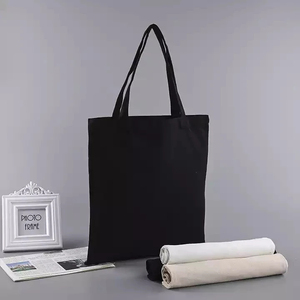 100% Natural Cotton <b>Canvas</b> Lady Vintage Fashion Tote Bag Heavy Duty Reusable <b>Shopper</b> Custom Print OEM Bulk Promotional Eco Bag - Product Image 5