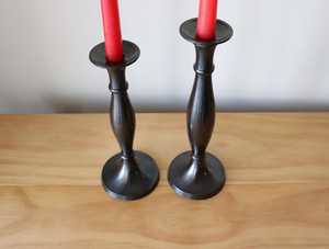 <b>Black</b> Candle Stand for Indoor Dining Living Room Home Decor Candle Holder Metal Pillar <b>Candelabra</b> for Outdoor Wedding Party - Product Image 6