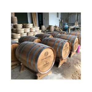 2026 VALUE FOR MONEY Premium Oak Barrel For Whiskey Storage And Wine Fermentation Handcrafted Wooden Barrel - Product Image 5