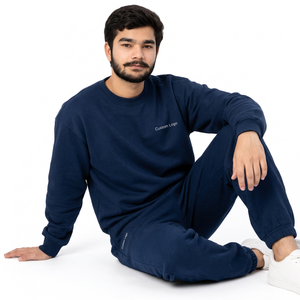 Survêtements en molleton épais 350 g/m² personnalisés avec sweats à capuche surdimensionnés pour les collections d'automne - Product Image 1