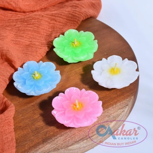 Vela Flotante Premium con Diseño Floral AF 404 para Decoración de Eventos - Product Image 1