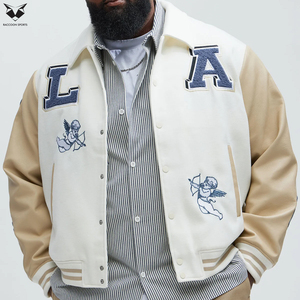 High School Baseball Bomber <b>Jacket</b>, Customized Made Latest Design Best Soft Material Unique Design Men Outer Wear Varsity <b>Jacket</b> - Product Image 6