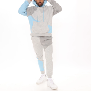 Conjuntos Deportivos para Hombre Nuevos, con Logotipo Personalizado, 100% Poliéster, Sudaderas con Capucha y Pantalones Deportivos Lisos, Último Diseño - Product Image 5