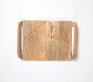 ถาดไม้มะม่วงสุดสร้างสรรค์พร้อมด้ามจับไม้คลาสสิกตัดด้วยมือ - Product Image 3