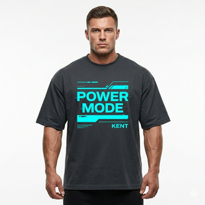 Camiseta Deportiva Extra Grande de Algodón 100% de Marca Privada, Personalizada para Entrenamiento, con Logotipo Frontal, Transpirable, Ropa Deportiva OEM ODM al por Mayor - Product Image 2