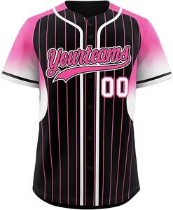 Camiseta de Béisbol Personalizada con Rayas - Product Image 1