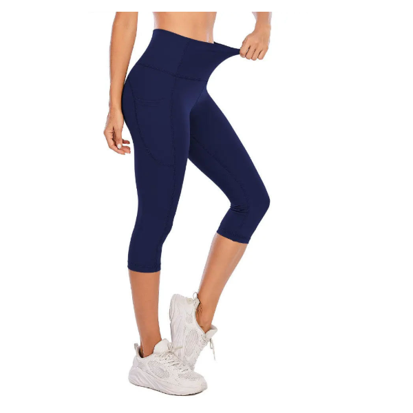 New Design OEM Service Customised Gym Capri Leggings Plus Size Gym Capri for Woman Quick Dry Yoga Wear Gym Leggings