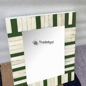 Marco de Fotos Creativo con Incrustaciones de Hueso Hecho a Mano, Acabado Brillante, Marco Decorativo de Lujo, Elegante Decoración para el Hogar, Regalo de Tradebyd - Product Image 4