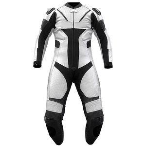 Nuevo Diseño, Mejor Calidad, Traje de Motociclismo Deportivo de Cuero Genuino de Vaca, de Una Pieza, Personalizado para Pilotos Profesionales - Product Image 3