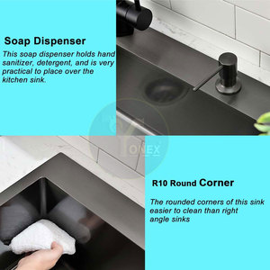 อ่างล้างจานรุ่นใหม่ขายดี อ่างล้างจานคุณภาพพรีเมียม อ่างล้างจานราคาถูก - Product Image 3