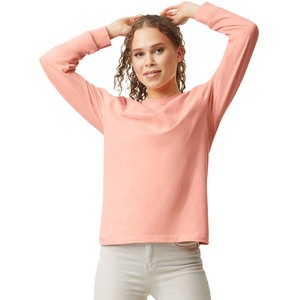 T-shirts à manches longues pour femmes de haute qualité, manches longues, couleur unie, impression personnalisée, tailles pour femmes - Product Image 1