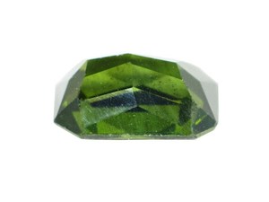 Pierre précieuse en zircon vert naturel, taille octogonale, pierre précieuse non montée pour la création de bijoux, collection de bagues et pendentifs - Product Image 2