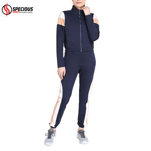 Conjunto Deportivo de Mujer con Capucha, Diseño Personalizado con Logotipo, Otoñal, Informal, Transpirable, de Alta Calidad, Venta al Por Mayor, Superventas - Product Image 3