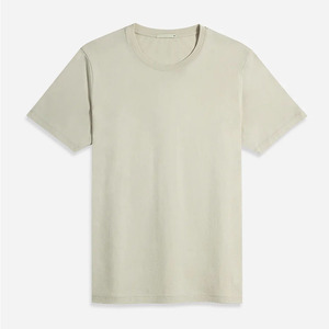 <b>White</b> T-Shirt High Quality 100% Cotton Custom T Shirt Short Sleeve Crew Neck <b>Tee</b> Shirt for Men's Men Microfiber T-shirts - Product Image 1