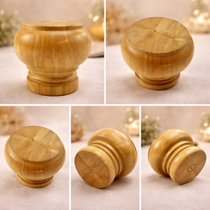 Heavy Duty Round Wooden <b>Sofa</b> Legs Replacement Furniture Feet Solid Wood Cabinet Table Chair Legs Manufacturer - Product Image 6