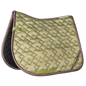 Almohadilla de Felpa de Polialgodón Personalizada al por Mayor para Silla de Montar de Caballo con Logotipo Bordado, Equipo de Equitación Inglesa para Competición de Salto - Product Image 2