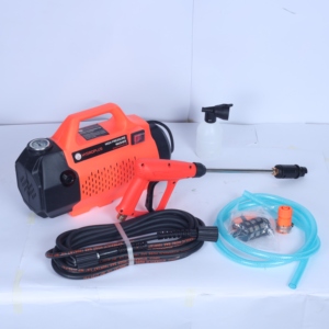 เครื่องฉีดน้ำแรงดันสูง Hydroplus 2400W รุ่นใช้งานปานกลาง ทองแดง ทนทาน 160 บาร์ แบบพกพา สำหรับล้างรถ ร้านล้างรถ ปรับแรงดันได้ 10 ลิตร/นาที - Product Image 5