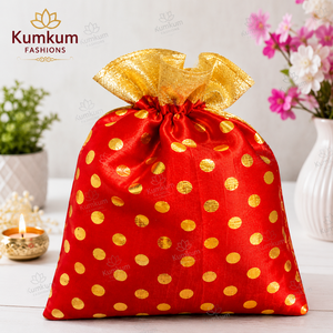 Sacs Potli en velours pour cadeaux de mariage, pochettes à cordon pour bijoux, sacs cadeaux de remerciement, sacs à main pour fêtes, pochettes pour cadeaux de mariage - Product Image 1