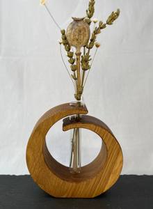 Jardinières murales modernes en bois de 12 po pour plantes et fleurs séchées - Product Image 2