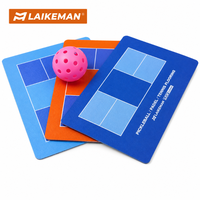 Revêtement de sol pour terrain de pickleball, directement du fabricant, revêtement acrylique PVC, sol sportif intérieur/extérieur pour clubs et centres d'entraînement