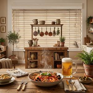 Persianas Enrollables Eléctricas Modernas Integradas para Puertas y Ventanas de Doble Acristalamiento con Control de Luz Opaca - Product Image 3