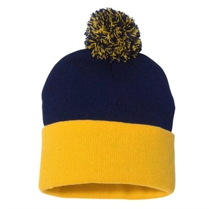Chapeau d'hiver personnalisé pour adultes, garçons et filles, doublure en polaire, pompon - Product Image 6