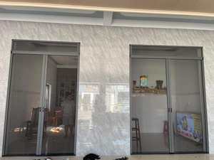 Moustiquaire pliante en aluminium sur mesure avec filet 20 mailles, fourniture d'usine OEM ODM - Product Image 3