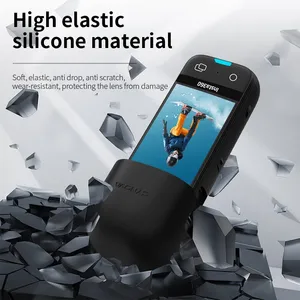 Capuchon d'objectif en silicone pour Insta360 X4 housse de protection à capuche pour Insta360 X4 accessoires de caméra de sport d'<span class=keywords><strong>action</strong></span> - Product Image 5