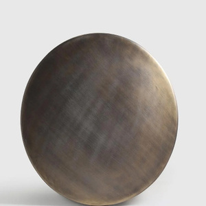 New Design Antique Brass <b>Round</b> Metal Side <b>Tables</b> Modern Minimalist Metal Coffee <b>Table</b> Handmade Living Room Furniture <b>Round</b> Top - Product Image 5
