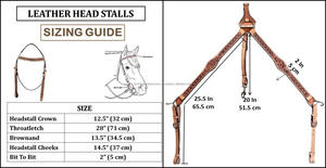 Juego de tachuelas de cuero con herramientas manuales personalizadas y cuello de pecho, juego de tachuelas de caballo occidental para vaquero, Rodeo, sendero, equitación y equipo ecuestre - Product Image 3