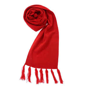 Écharpe tricotée unisexe classique - Cache-cou côtelé intemporel - Écharpes d'hiver douces avec broderie personnalisée du logo - Product Image 6